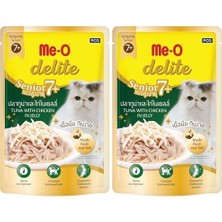 Senior 7+ Yaş ve Üstü Kedi Için Ton Balığı ile Tavuk, 70 gr 2li Paket