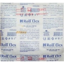 Roll Flex Steril Hidrofil Gazlı Bez 30X80 cm 2 Li 10 Zarf