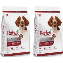 Reflex Energy Biftekli Yetişkin Köpek Maması 3 kg (2 Paketi)