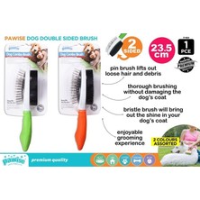 Pawise Dog Double Brush Fırça (2 Paketi)