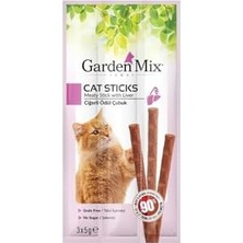 Gardenmix Ciğerli Kedi Stick Ödül 3lü, 580-104