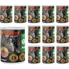 Klicker Yetişkin Köpek Kuzulu Pate 400 gr x 12 Adet