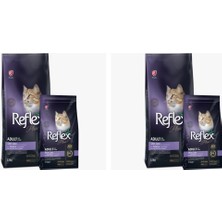 Reflex Plus Skin Care Deri ve Tüy Bakımı Somonlu Yetişkin Kedi Maması 1,5 kg (Paketleme Farklılık Gösterebilir) (2 Paketi)