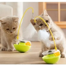 Kedi Nanesi Yalama Toplu Hacı Yatmaz Tüylü Kedi Oyuncağı Interaktif Oyuncaklar 1 Adet