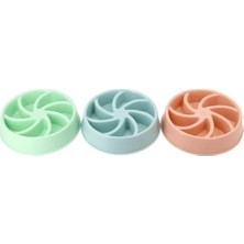 Yavaş Yeme (Diyet) Mama Kabı 18 cm (Pembe)