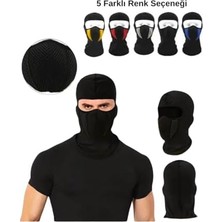 Motorcular Için Yüz Maskesi, Soğuk, Rüzgar ve Güneşten Yüz Koruyucu
