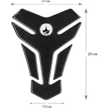 Tank Pad |, Bmw, ile Uyumlu | Kaydırmaz ve Dayanıklı Karbon | Motosiklet Tank Pad | GC01 (Karbon)
