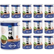Pawpaw Yetişkin Kedi Somonlu ve Jöleli Konserve Mama 400 gr x 12 Adet
