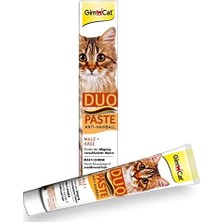 Gimcat Anti-Hairball Duo, Kedi Macunu, Peynir+Malt, 50 gr