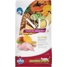 Nd N&d Tavuklu ve Meyveli Kısırlaştırılmış Kedi Maması 1,5 kg