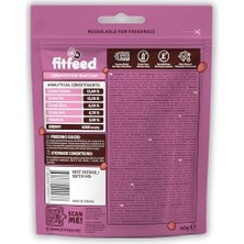 Fitfeed Freeze-Dried Çiğ Dana Ciğer Kedi Ödül Maması 40G