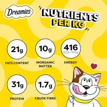 Dreamies Kedi Ödül Maması, Peynirli, 60 gr