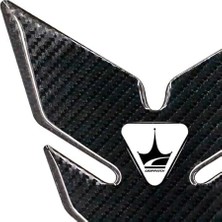 Tank Pad, Triumph Uyumlu Tank Pad, Kaydırmaz Motosiket Tank Padi, Dayanıklı Motosiklet Yakıt Tankı Koruma. GC05 (Karbon)