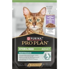 Pro Plan Sterilised Kısırlaştırılmış Kediler Için Hindili Yaş Mama 85 Gram