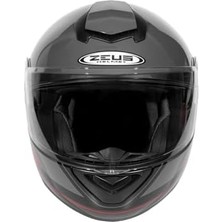 ZS-3050 Be7 Motosiklet Kaskı Çene Açılır Kaskgrey Red S