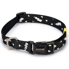 Köpek Tasması, Siyah, 48-70CM, 25MM