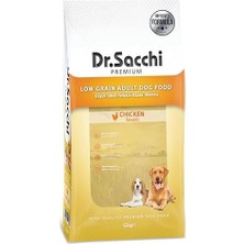 Dr.sacchi Düşük Tahıllı Tavuklu Yetişkin Köpek Maması 12 kg