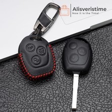 (Focus,fiesta,mondeo,b-Max,transit,courier,transit Uyumlu) Deri Anahtar Kılıfı