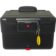 Wheelıe XT69X-B 30/40 Litre Motosiklet Arka Çanta Genişleyebilen Siyah Su Geçirmez Tak Çıkart Özellikli Abs