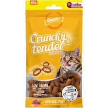 Gnawlers Crunchy Tavuklu Prebiotik Destekli Kedi Ödül Maması 65GR