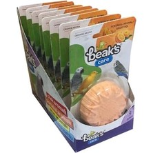Kuşlar Için Ek Besinler, Tekli, Portakal Aromalı Gaga Taşı x 8 Adet