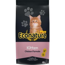 Econature Plus Tavuklu Yavru Kedi Maması 15 kg