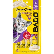 Bado Kedi Krema Ödül Maması Tavuklu 4'lü