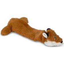 Köpek Oyuncağı, Iki Sesli, Tilki, Peluş, Kahverengi, 36CM