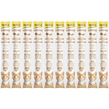 Gimcat Kedi Ödül Çubuğu Hindi-Tavşan Etli 50 Gr. 10 Lu x 2 Adet