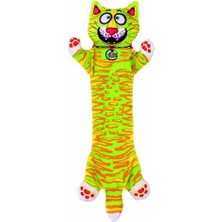 Fat Cat Yankers Dayanıklı Kanvas Kumaştan Sesli Köpek Oyuncağı