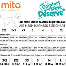 Mita Göğüs Tasması M, Kırmızı