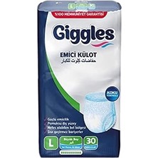 Giggles Külotlu Yetişkin Hasta Bezi Large 30 Adet