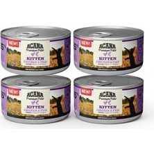 Acana Tavuk&balıklı Yavru Kedi Konservesi 85 gr x 4 Adet