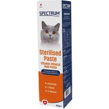 Care Kısırlaştırılmıştırlaştırılmış Kediler Için Vitaminli Malt Paste 30 Gram