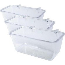 Kuş Yemlikleri, Küçük Şeffaf Mamalık x 120 Adet (3 Paketi)