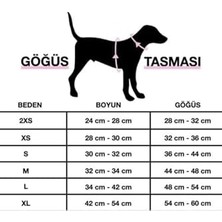 Ayarlanabilir Göğüs Tasma Seti Mavi M 1.5X120 cm