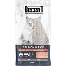 Decent Sterilised Urinary Care Balıklı ve Pirinçli Kısırlaştırılmış Kedi Maması 15 kg