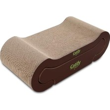 Pet Supplies Oluklu Mukavva Kedi Scratcher Dolum Pedleri, Şezlong ve Eğlenceli Interaktif Tırmalama Tahtaları, Pençe Güvenli, Dayanıklı, Doğal Geri Dönüşümlü Malzemeler, Aktif Oyunu Destekler -