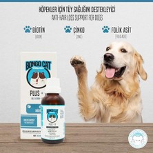 Bongo Cat Plus +B For Dogs - 50ML (Köpekler Için Tüy Sağlığı Destekleyici Damla)