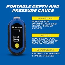 MC27001 3,6V Li-Ion 150PSI Şarjlı Dijital Lastik Basınç ve Derinlik Ölçer