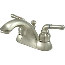 KB2628 Napoli 4 Inç Lavabo Bataryası, Fırçalanmış Nikel