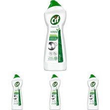 Cif Krem Yeni Nesil Yüzey Temizleyici Amonyak 750 ml 4lü Paket