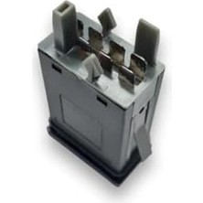 Kırmızı Üçgen Dörtlü Flaşör Düğmesi 3B0953235D Vw Passat B5.5 ile Uyumlu 2001-05
