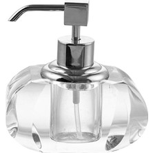 Cyrstal Accessory Soap Dispenser Transparent-Chrome 80 ml Gümüş Tek Ebat BA2047 006 C1-Cr