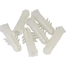 Standart 12MM Dübel, 250 Adet Paket, Plastik Duvar Ankrajı