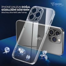 Iphone 13 Pro Max Kamera Korumalı Şeffaf Silikon Kılıf