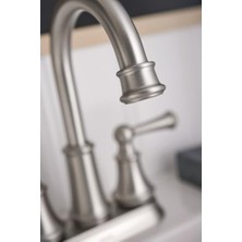 Brecklyn 4 In. 2-Handle Bathroom In Spot Resist Brushed Nickel