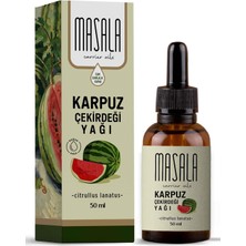 Masala Karpuz Çekirdeği Yağı 50 Ml. - Soğuk Pres (Watermelon Seed Carrier Oil)