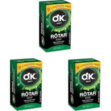 Rötar Max Prezervatif, 20'li (3 Paketi)