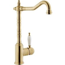 Verona A4215433 Eviye Bataryası, 265 mm Yükseklik, 12 Litre/dk Akış Hızı, Altın